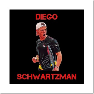 Diego Schwartzman Posters and Art